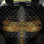 Boho Spiritual Dragonfly Print Pet Car Back Seat Cover