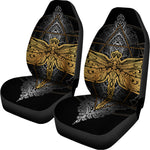 Boho Spiritual Dragonfly Print Universal Fit Car Seat Covers