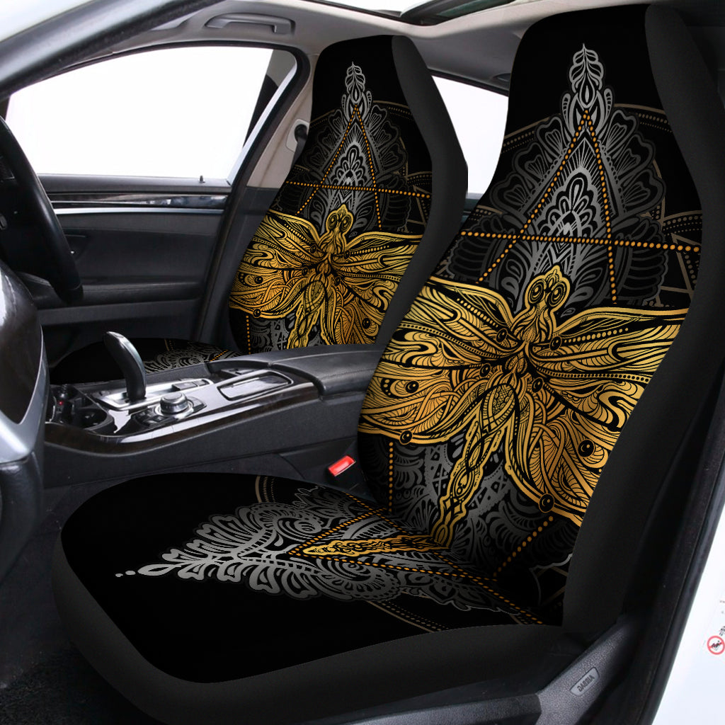 Boho Spiritual Dragonfly Print Universal Fit Car Seat Covers