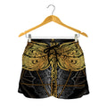 Boho Spiritual Dragonfly Print Women's Shorts