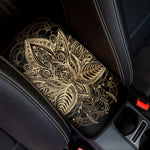 Boho Spiritual Lotus Print Car Center Console Cover