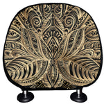 Boho Spiritual Lotus Print Car Headrest Covers