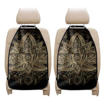 Boho Spiritual Lotus Print Car Seat Organizers