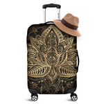 Boho Spiritual Lotus Print Luggage Cover