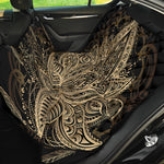 Boho Spiritual Lotus Print Pet Car Back Seat Cover