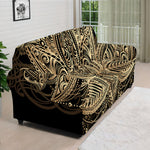 Boho Spiritual Lotus Print Sofa Cover