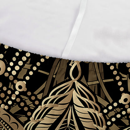 Boho Spiritual Lotus Print Sofa Cover