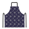 Boho Sun And Moon Pattern Print Apron