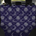 Boho Sun And Moon Pattern Print Pet Car Back Seat Cover