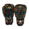 Boho Tribal Aztec Pattern Print Boxing Gloves