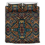 Boho Tribal Aztec Pattern Print Duvet Cover Bedding Set