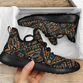 Boho Tribal Aztec Pattern Print Mesh Knit Shoes