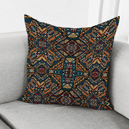 Boho Tribal Aztec Pattern Print Pillow Cover