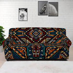 Boho Tribal Aztec Pattern Print Sofa Cover