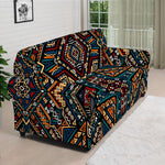 Boho Tribal Aztec Pattern Print Sofa Cover