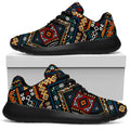 Boho Tribal Aztec Pattern Print Walking Shoes