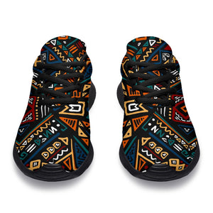 Boho Tribal Aztec Pattern Print Sport Shoes GearFrost
