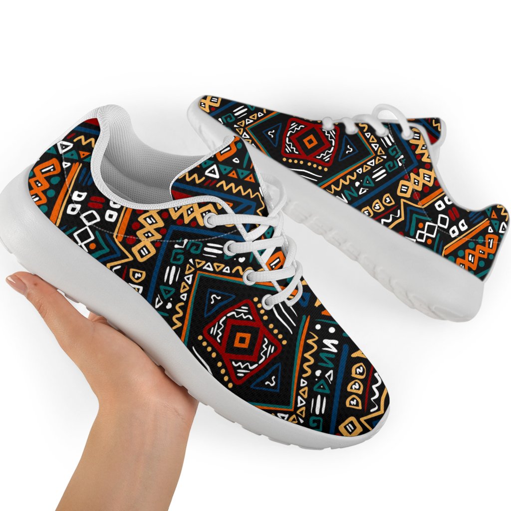 Boho Tribal Aztec Pattern Print Sport Shoes GearFrost