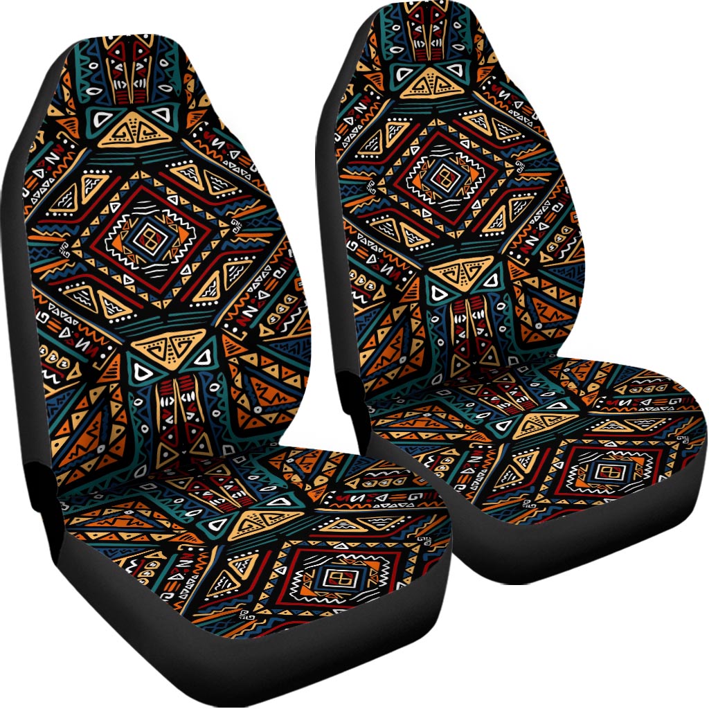 Boho Tribal Aztec Pattern Print Universal Fit Car Seat Covers