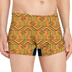Bonwire Kente Pattern Print Men's Boxer Briefs