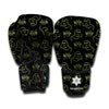 Boo Ghost Pattern Print Boxing Gloves