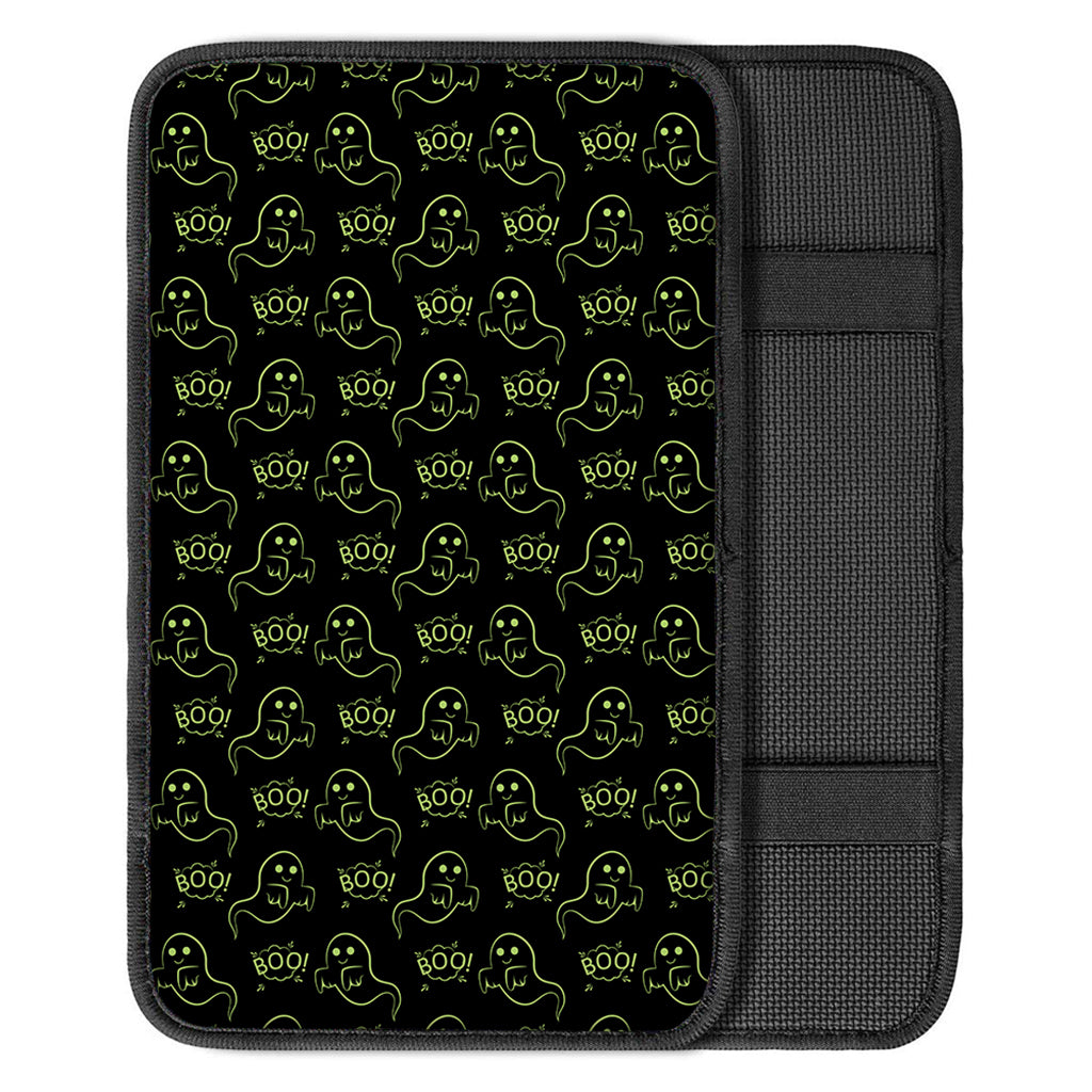 Boo Ghost Pattern Print Car Center Console Cover