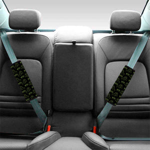 Boo Ghost Pattern Print Car Seat Belt Covers