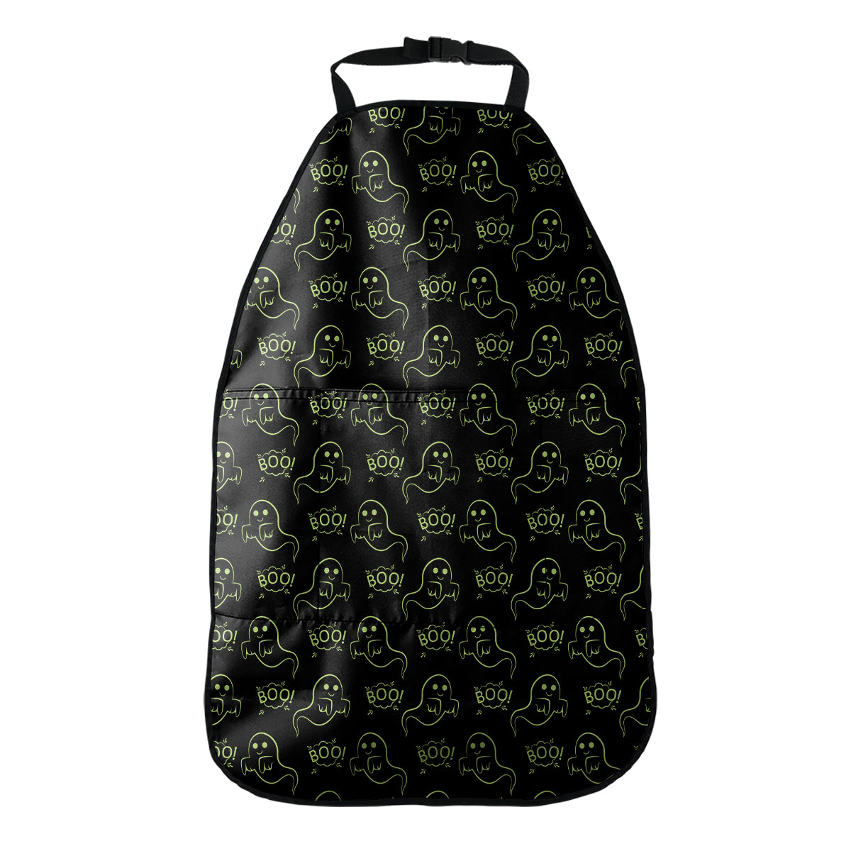 Boo Ghost Pattern Print Car Seat Organizers