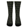 Boo Ghost Pattern Print Crew Socks