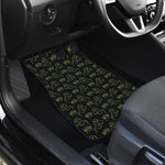 Boo Ghost Pattern Print Front and Back Car Floor Mats