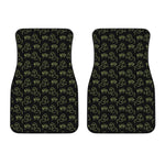 Boo Ghost Pattern Print Front Car Floor Mats