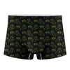 Boo Ghost Pattern Print Men's Boxer Briefs