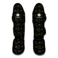 Boo Ghost Pattern Print Muay Thai Shin Guards