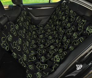 Boo Ghost Pattern Print Pet Car Back Seat Cover