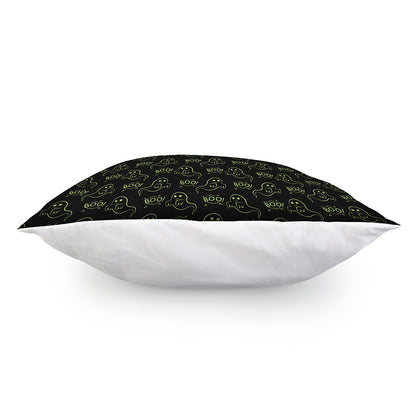 Boo Ghost Pattern Print Pillow Cover