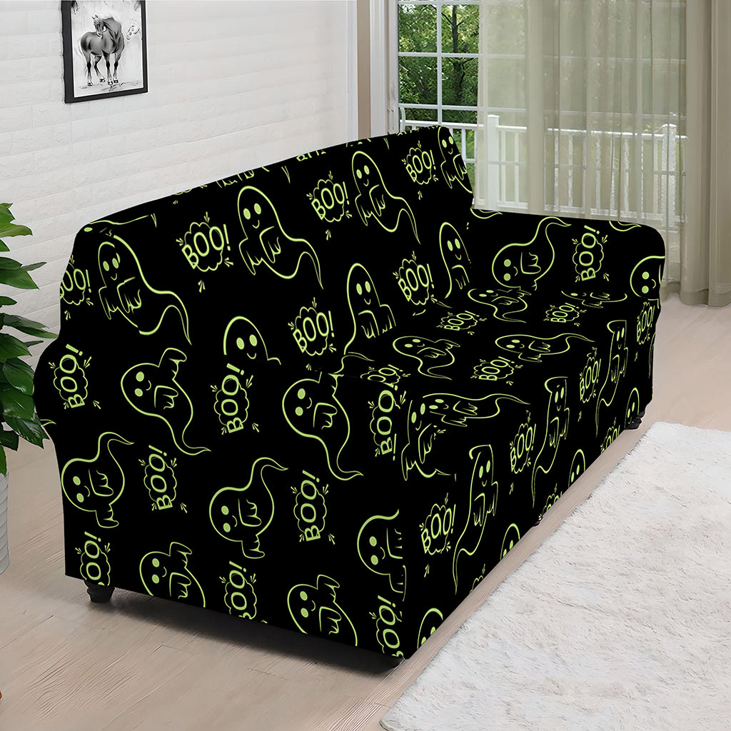 Boo Ghost Pattern Print Sofa Cover