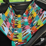 Boston Terrier Puppy Faces Print Pet Car Back Seat Cover