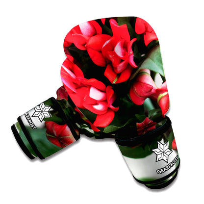 Bouvardia Flower Print Boxing Gloves