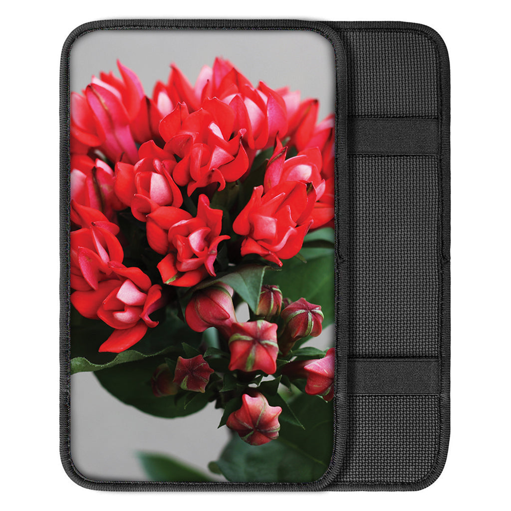Bouvardia Flower Print Car Center Console Cover