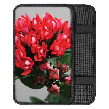 Bouvardia Flower Print Car Center Console Cover