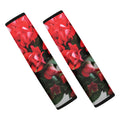 Bouvardia Flower Print Car Seat Belt Covers