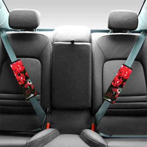 Bouvardia Flower Print Car Seat Belt Covers