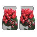 Bouvardia Flower Print Front Car Floor Mats