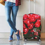 Bouvardia Flower Print Luggage Cover