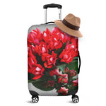 Bouvardia Flower Print Luggage Cover