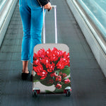 Bouvardia Flower Print Luggage Cover