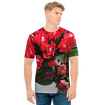 Bouvardia Flower Print Men's T-Shirt