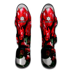 Bouvardia Flower Print Muay Thai Shin Guard