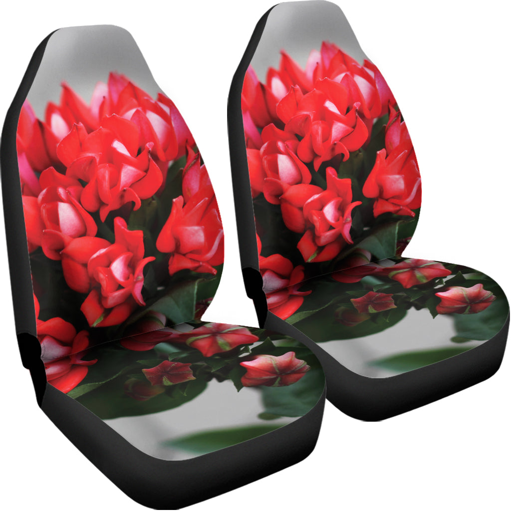 Bouvardia Flower Print Universal Fit Car Seat Covers