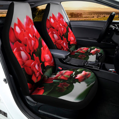 Bouvardia Flower Print Universal Fit Car Seat Covers